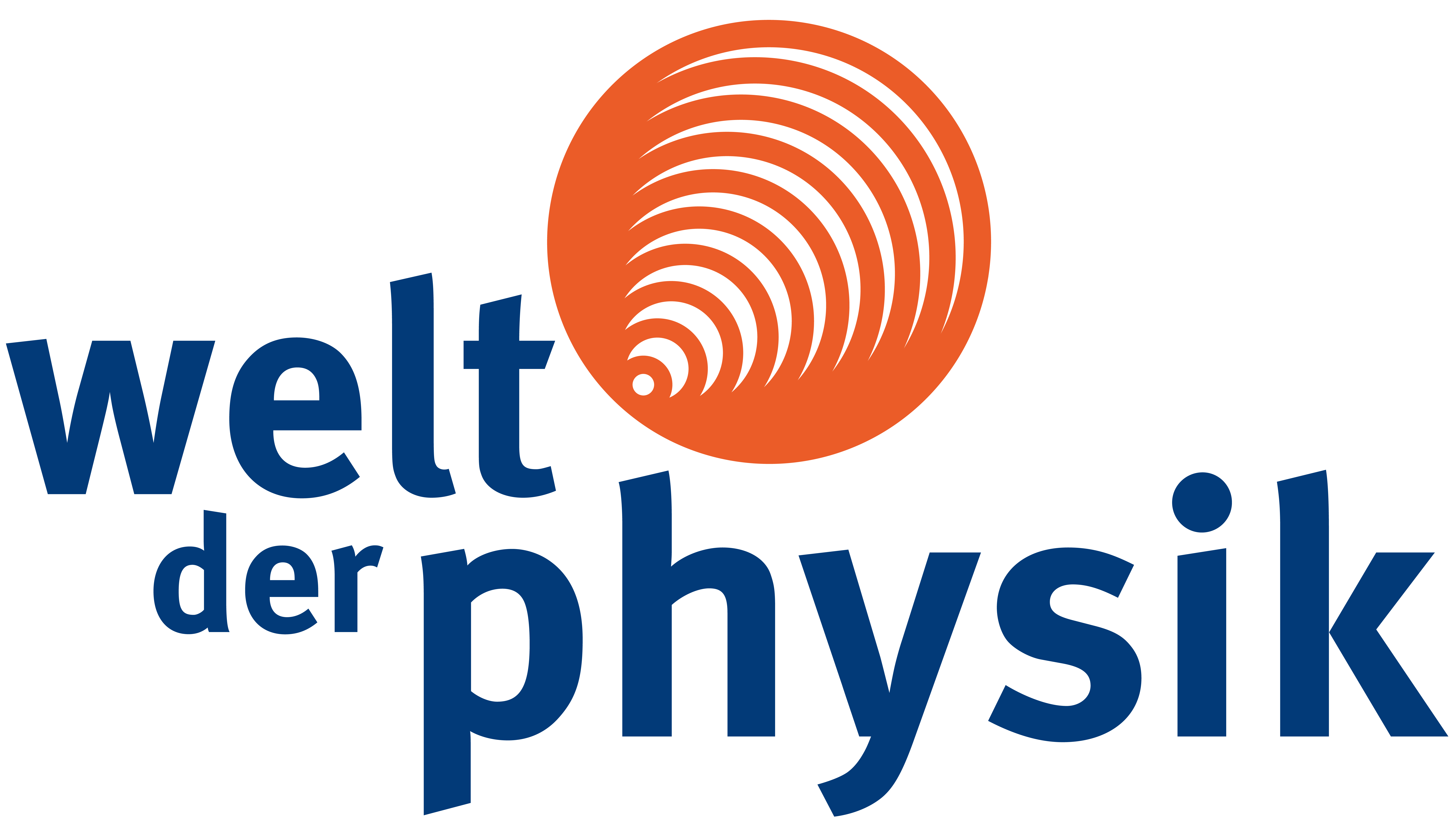 Logo Welt der Physik