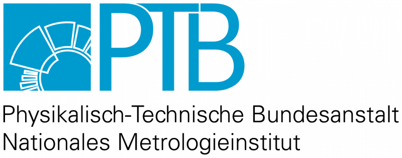 Logo, auf dem PTB steht